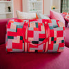 Color Block Weekender Travel Wholesale Bag
