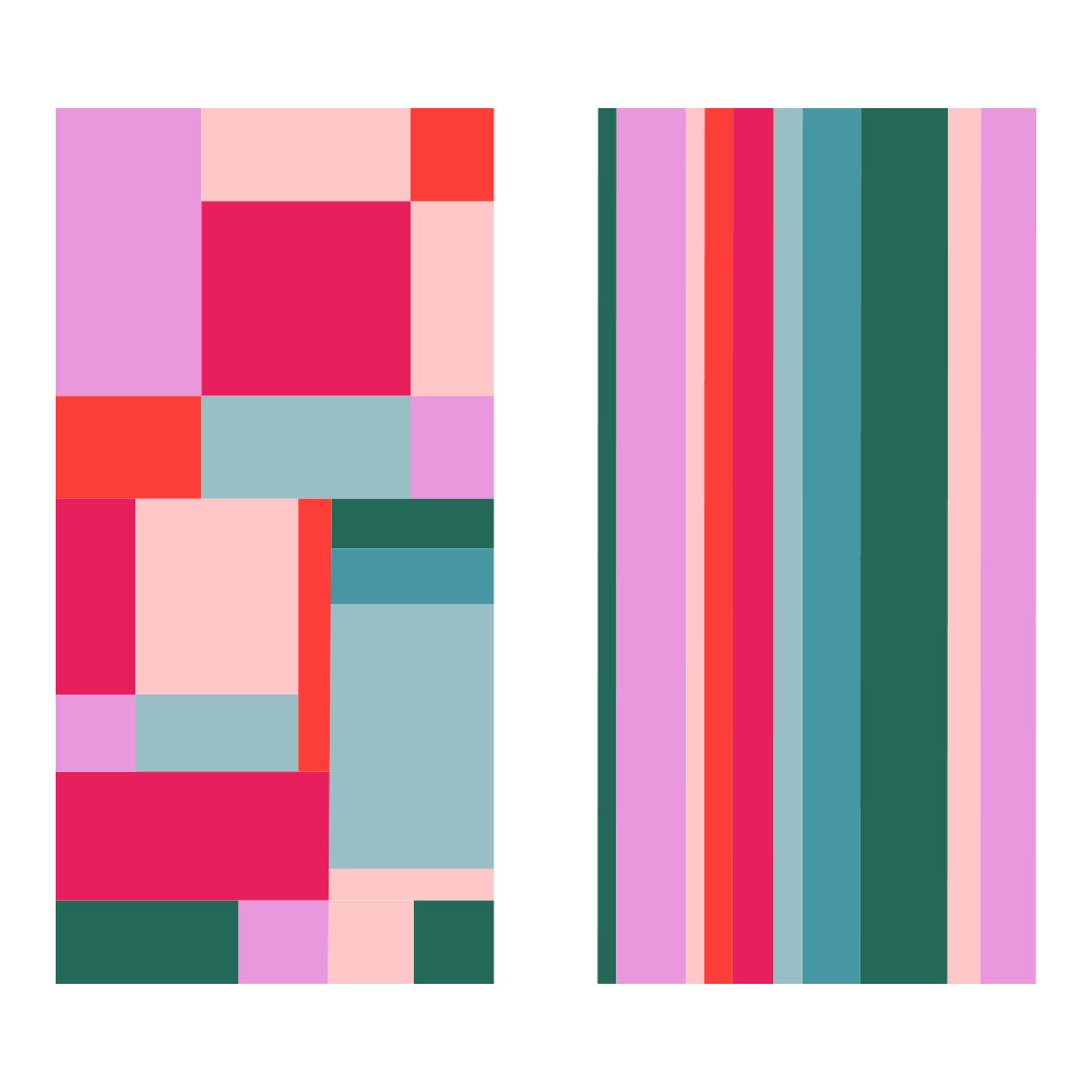 Color Block Quick Dry Towel