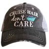CRUISE HAIR DON'T CARE WHOLESALE TRUCKER HATS IN GREY AND MINT