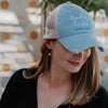 Lake Life (WAVES) Women's Denim Wholesale Trucker Hat