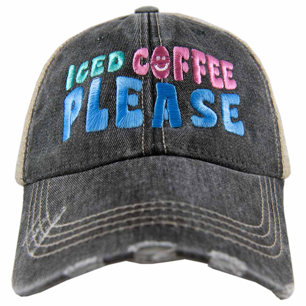 Iced Coffee Please Wholesale Trucker Hat