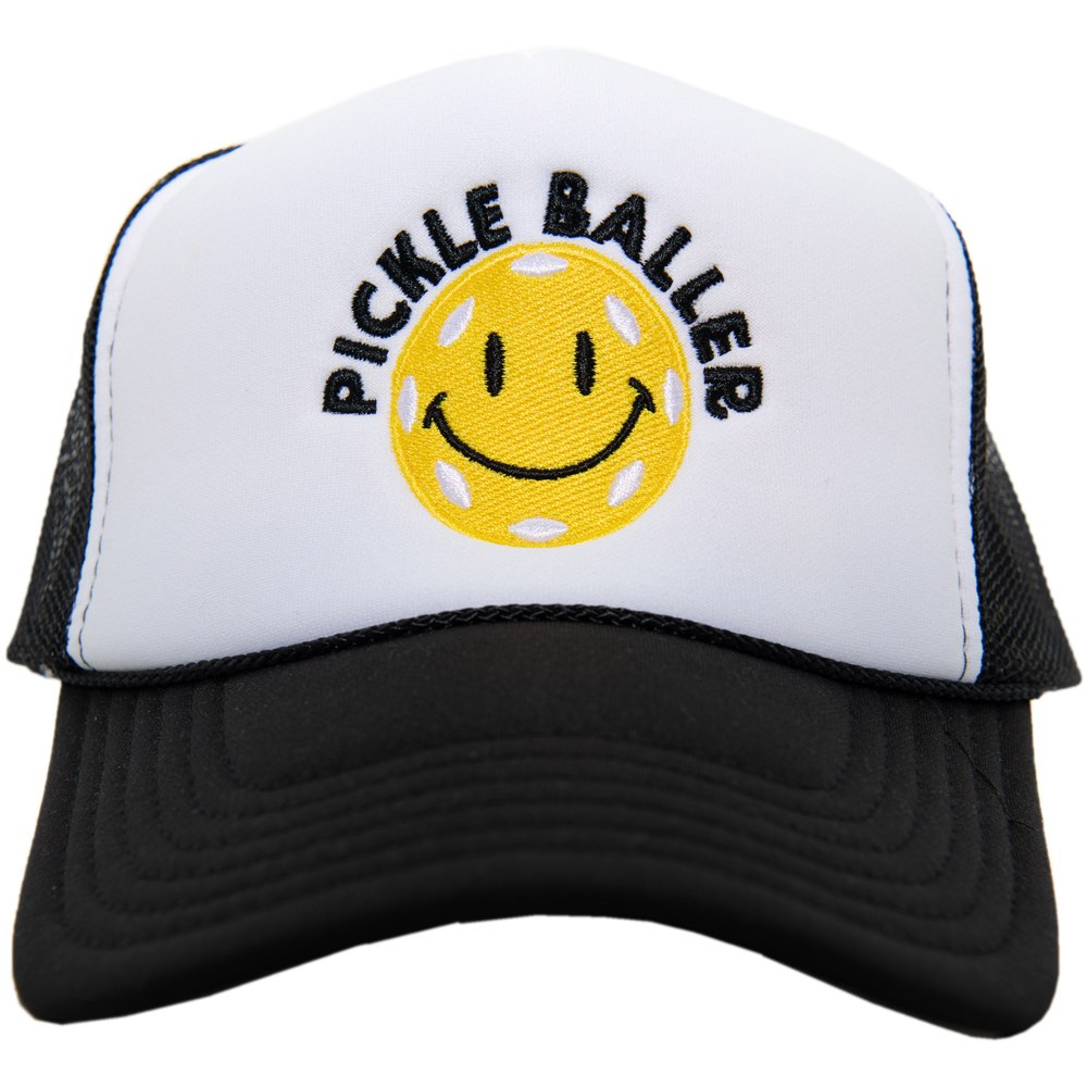 Custom City/State Smiley Face Trucker Hat