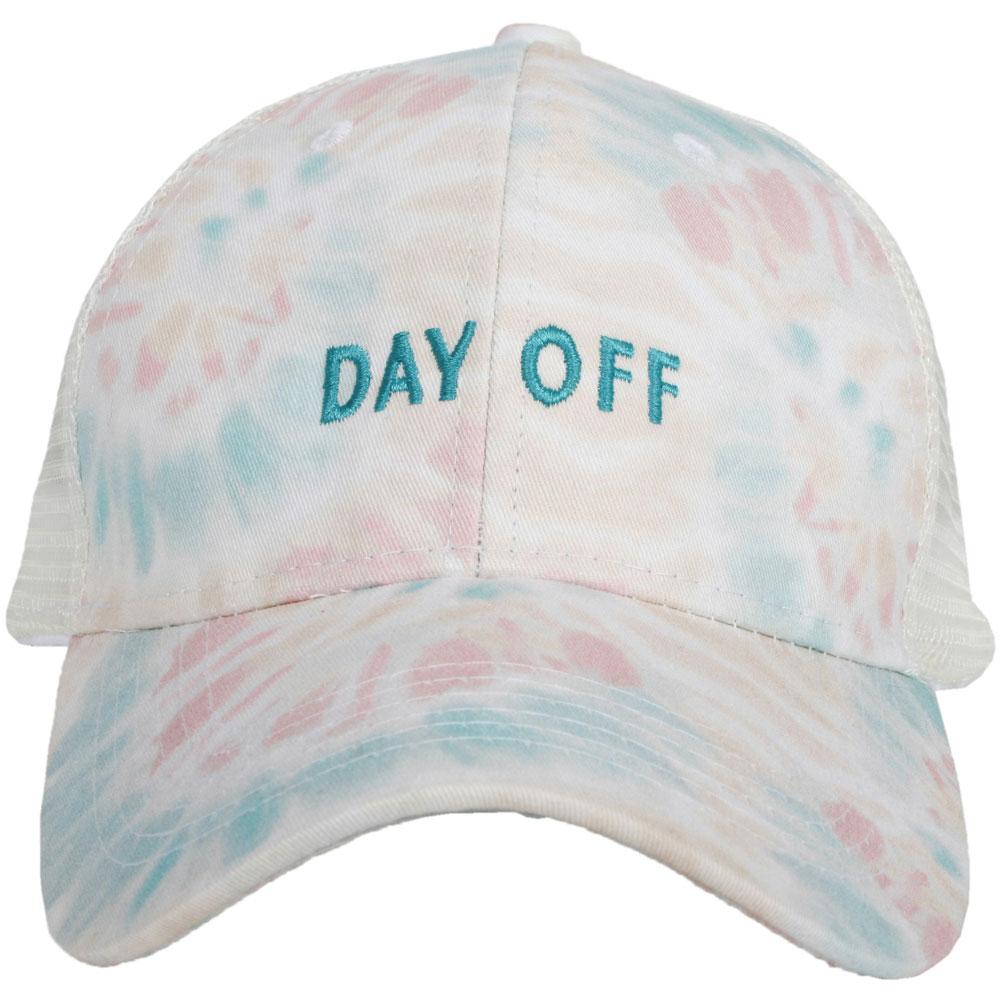 Day Off Wholesale Tie Dye Trucker Hat