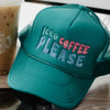 Iced Coffee Please Foam Wholesale Trucker Hat
