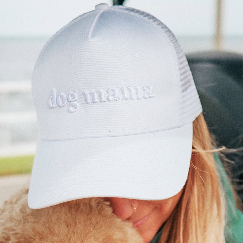 Dog Mama Wholesale 3-D Embroidered Trucker Hat