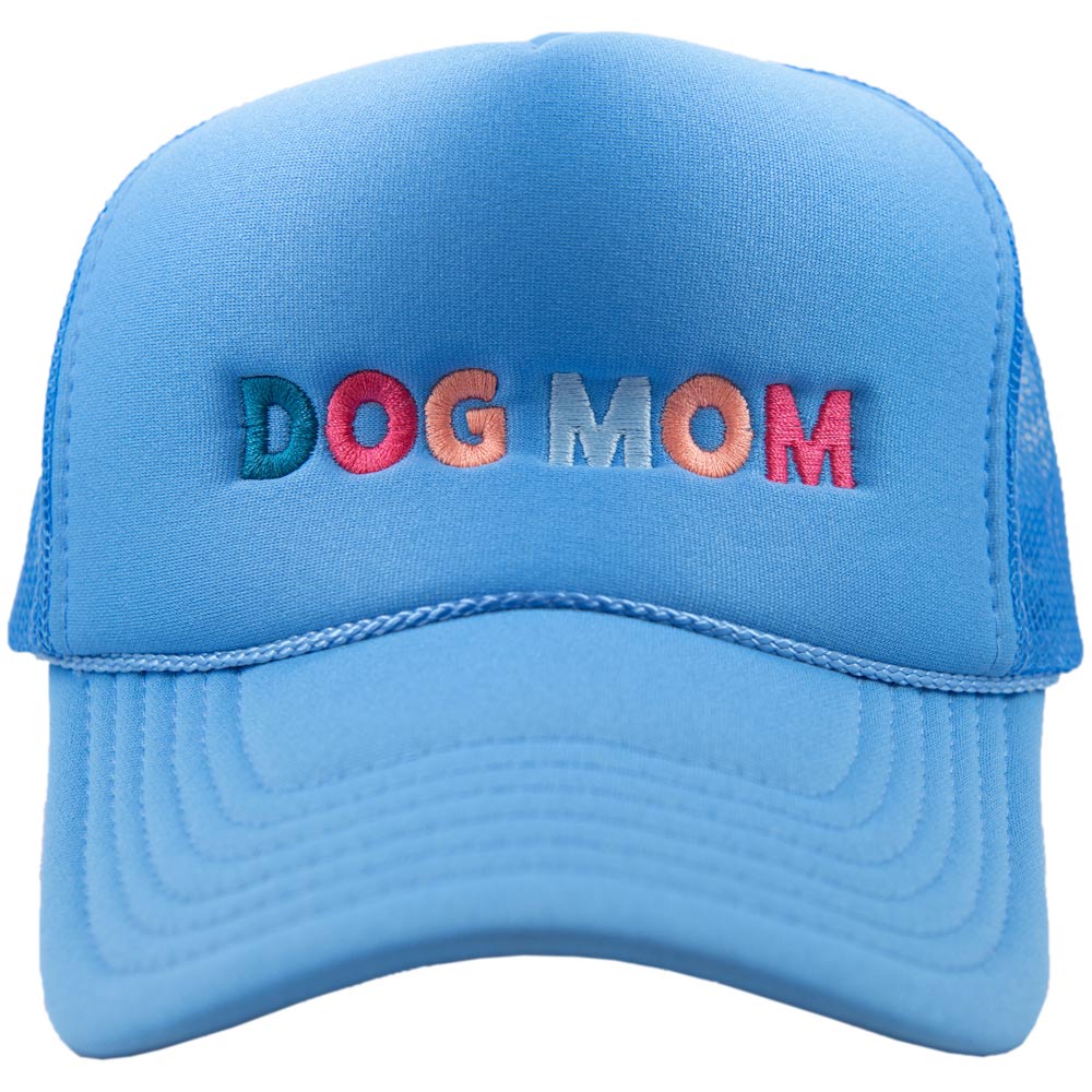 Dog Mom Multicolored Wholesale Foam Trucker Hat