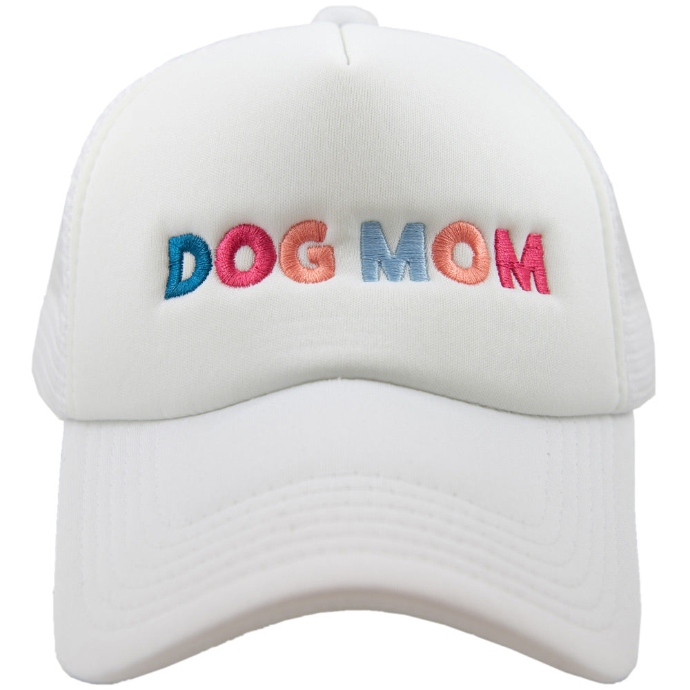Dog Mom Multicolored Wholesale Foam Trucker Hat