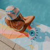 Striped Pastel Print Wholesale Bucket Hat