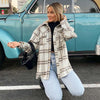 Plaid Wholesale Shacket for Women