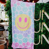 Pastel Happy Face Wholesale Micro Fiber Quick Dry Towel