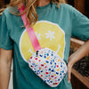 Confetti Print Wholesale Fanny Pack Womens