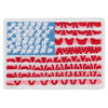 American Flag Wholesale Hat Patch (SET OF 3)