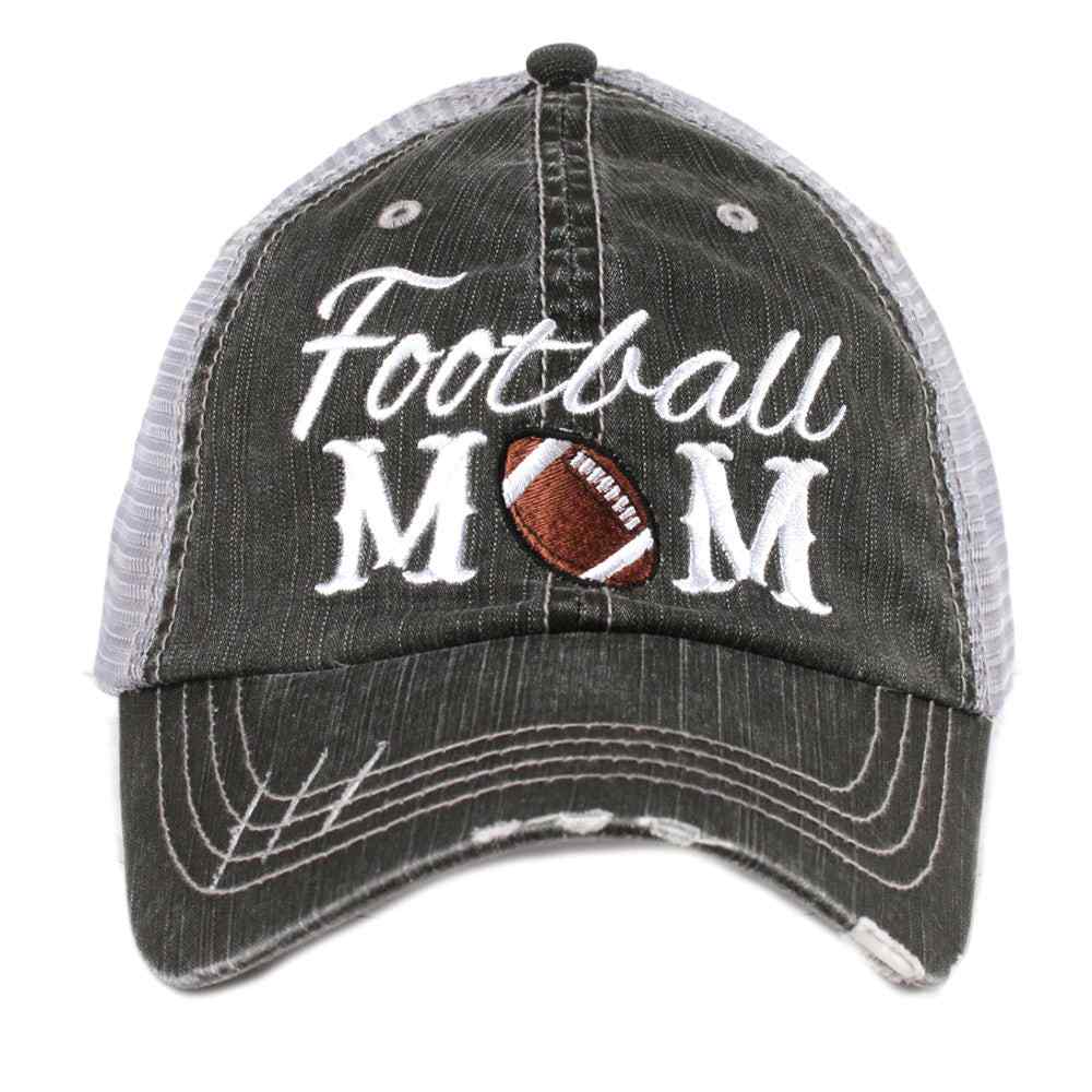 FOOTBALL MOM WHOLESALE TRUCKER HATS