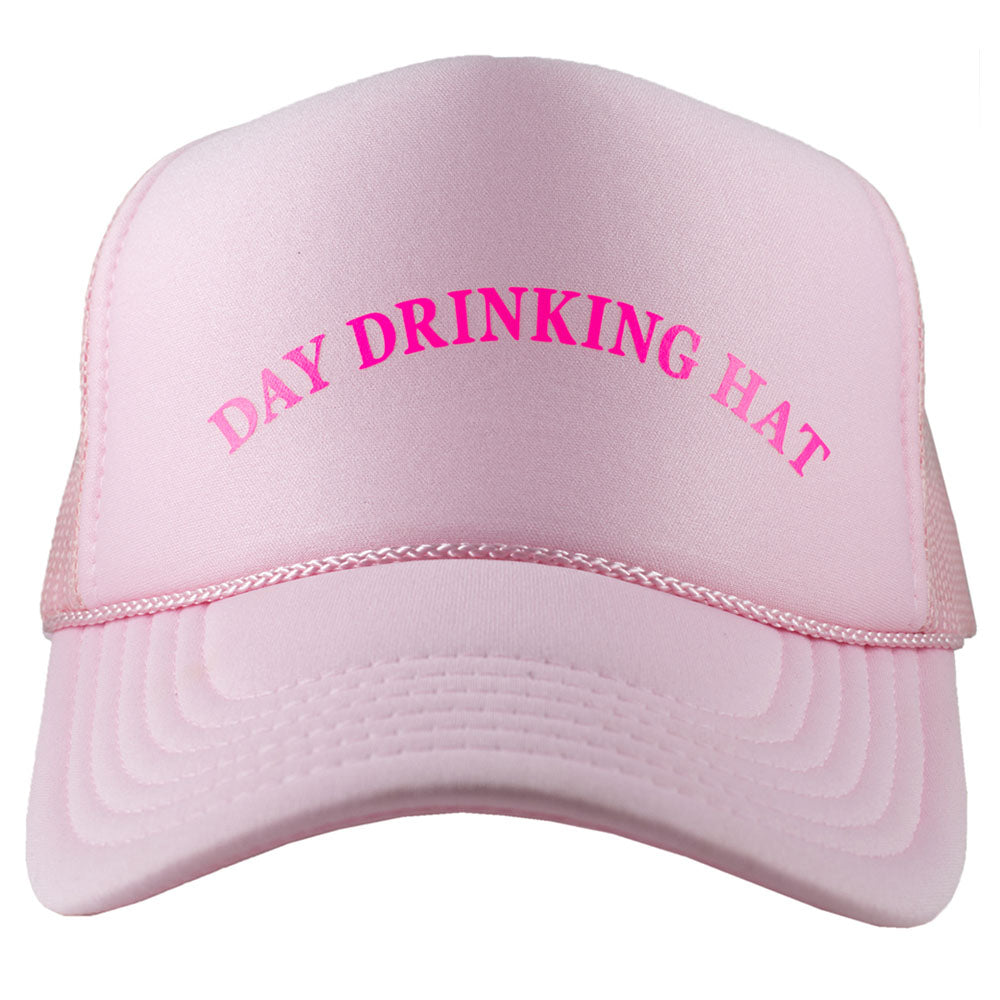 Day Drinking DECAL Wholesale Foam Trucker Hat
