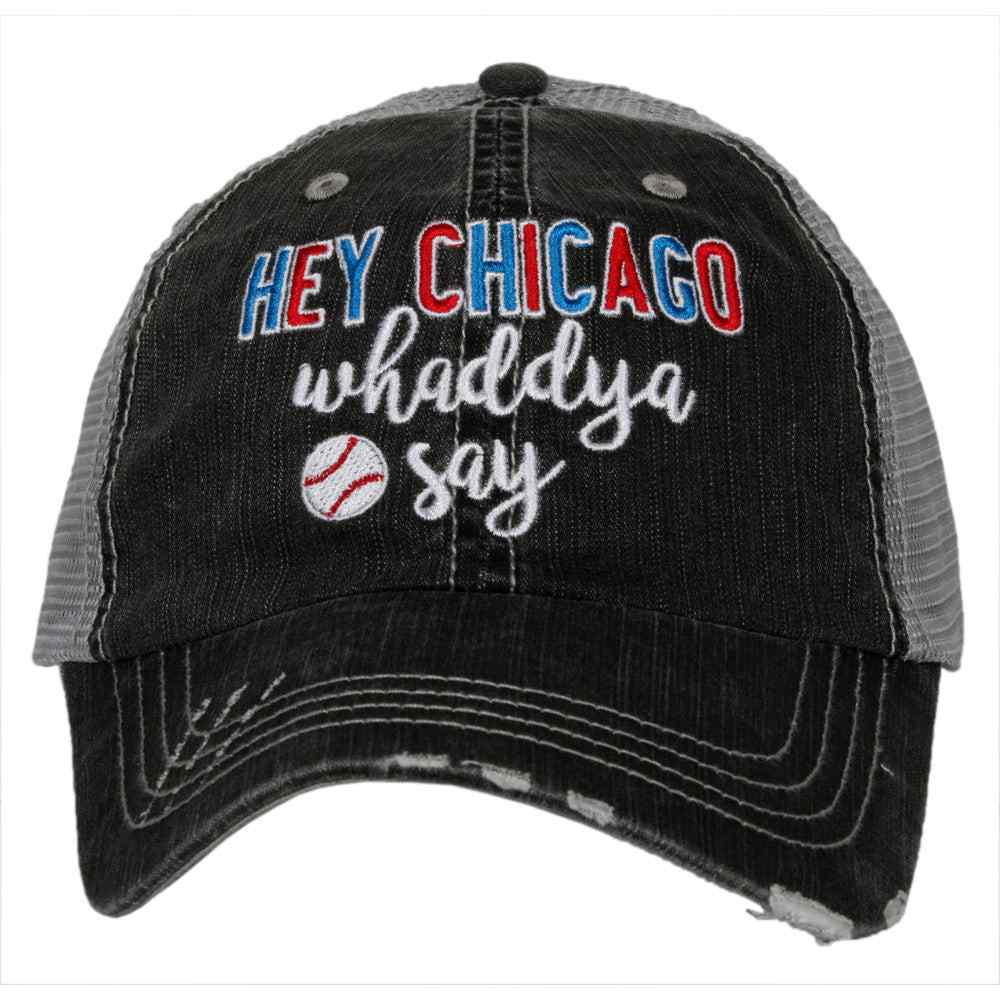 HEY CHICAGO WHADDYA SAY WHOLESALE TRUCKER HATS