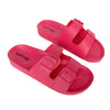 Hot Pink Wholesale Rubber Slides