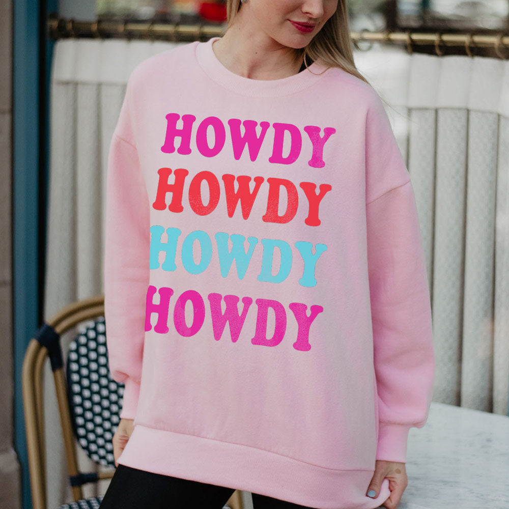 Howdy Howdy Howdy Women Wholesale Sweatshirt