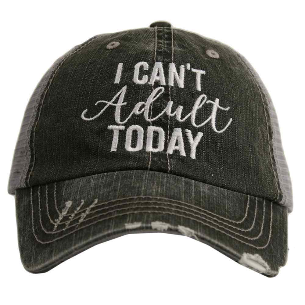 I CAN'T ADULT TODAY WHOLESALE TRUCKER HATS
