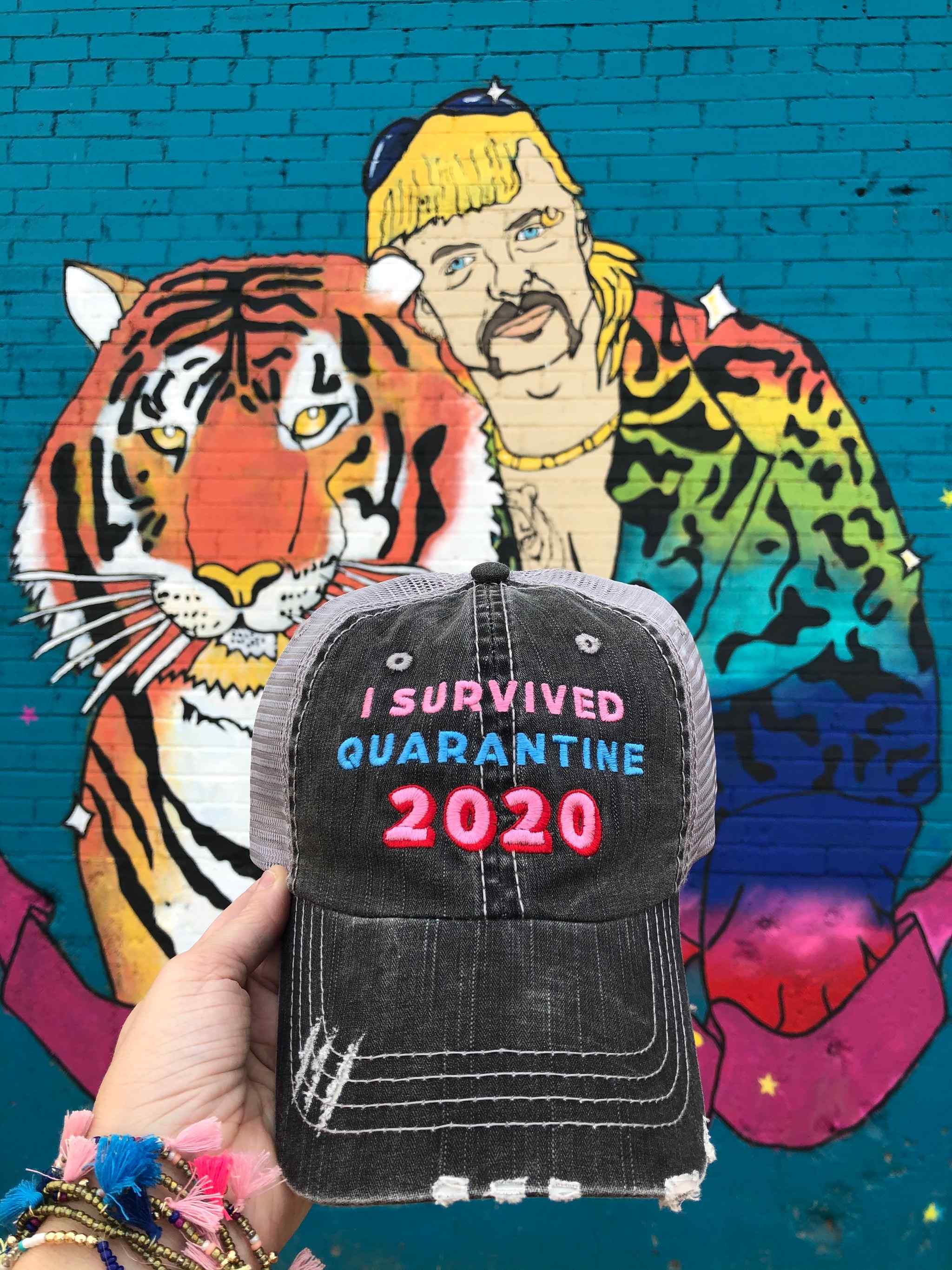 I Survived Quarantine 2020 Wholesale Trucker Hats