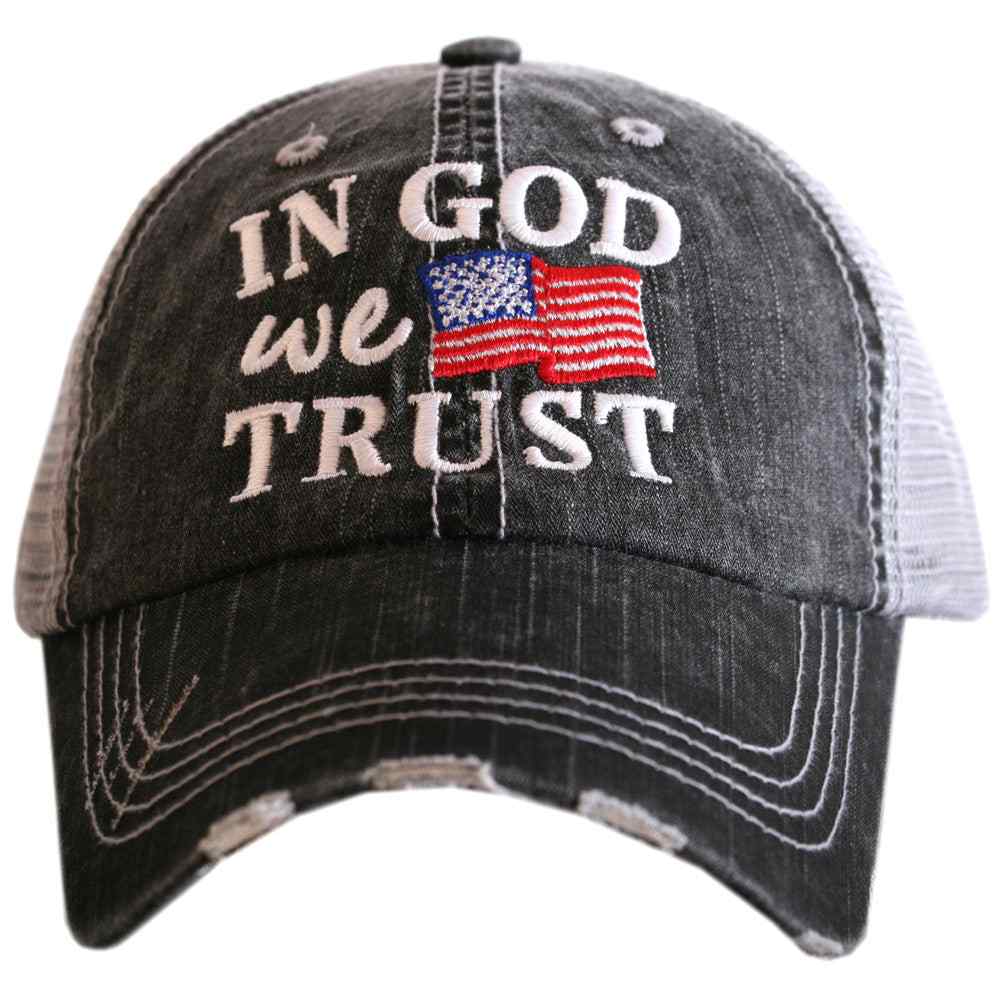 IN GOD WE TRUST WHOLESALE TRUCKER HATS