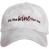 It's the Wine For Me Wholesale Tie Dye BASEBALL Cap