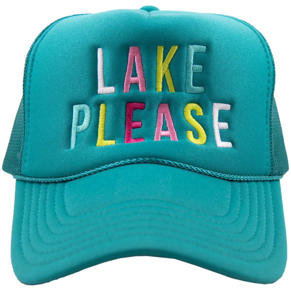Lake Please Foam Trucker Wholesale Hat