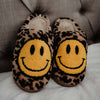 Leopard Wholesale Happy Face Slippers
