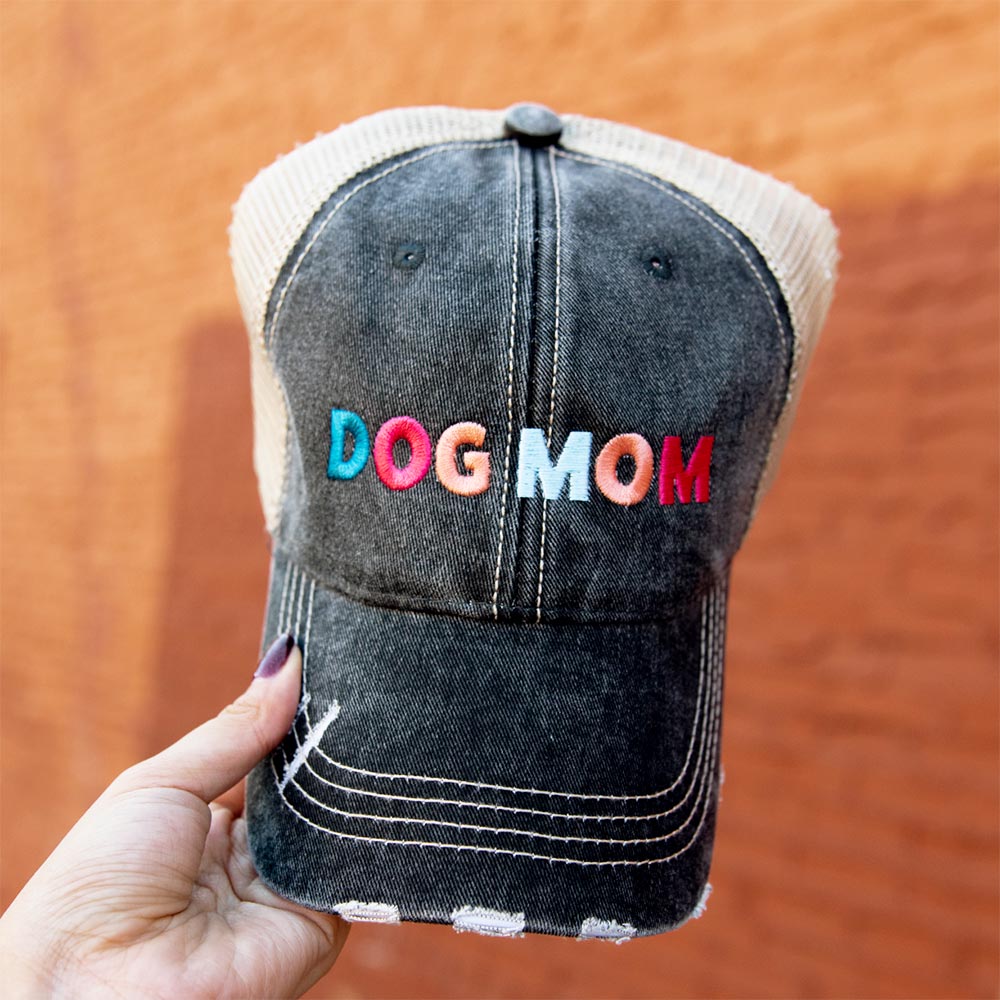 Dog Mom Wholesale Women's Trucker Hats - Multicolored