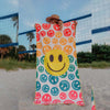 Happy Face Repeat Wholesale Quick Dry Towel