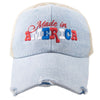 Made in America Wholesale Embroidered Denim Trucker Hat