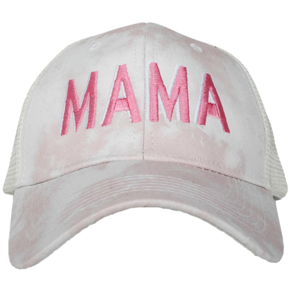 mama-tie-dye-trucker-hat