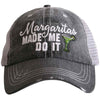 MARGARITAS MADE ME DO IT WHOLESALE TRUCKER HATS