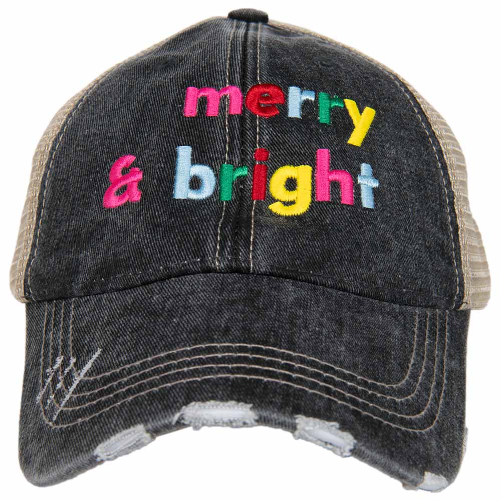Merry and Bright Wholesale Trucker Hat