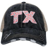 TX PINK Leopard Wholesale Trucker Hats