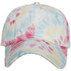 Multicolored Wholesale Tie Dye BASEBALL Cap Blank