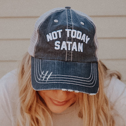 Not Today Satan Wholesale Trucker Hats