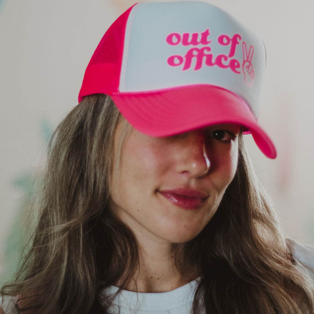 Out of Office Wholesale DECAL Foam Hat