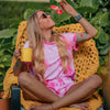 Pink Tie Dye Lounge Set