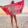 Wholesale Beach Life Quick Dry Beach Towels