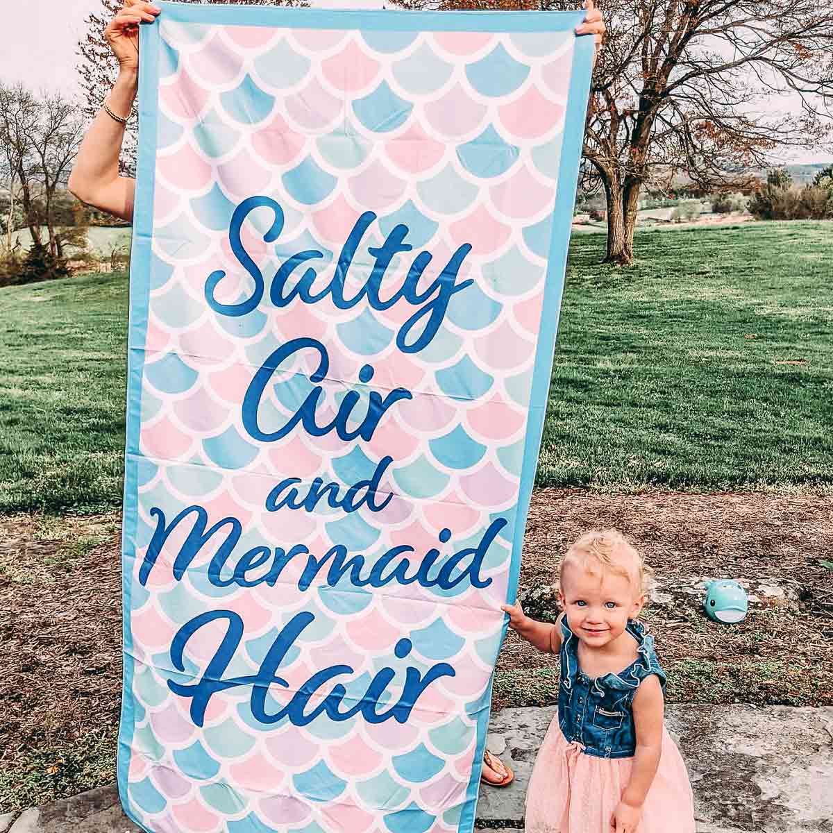 Salty Air and Mermaid Hair Quick Dry Wholesale Beach Towels