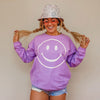 Happy Face Corded Wholesale Sweatshirt