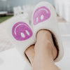Orchid Wholesale Happy Face Slippers for Women