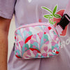 Spring Floral Design Wholesale Belt Bag