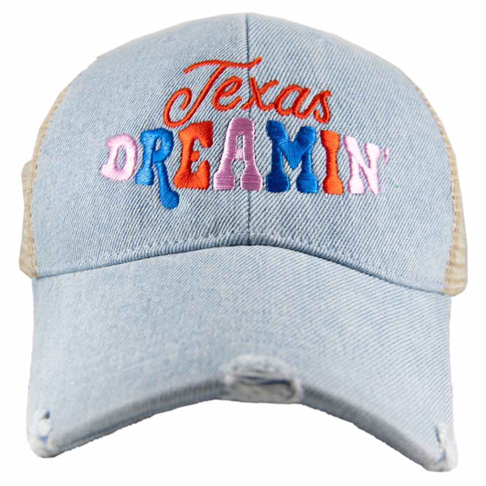 Texas Dreamin' Denim Wholesale Trucker Hat