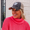Texas Shape Rainbow Striped Wholesale Trucker Hats