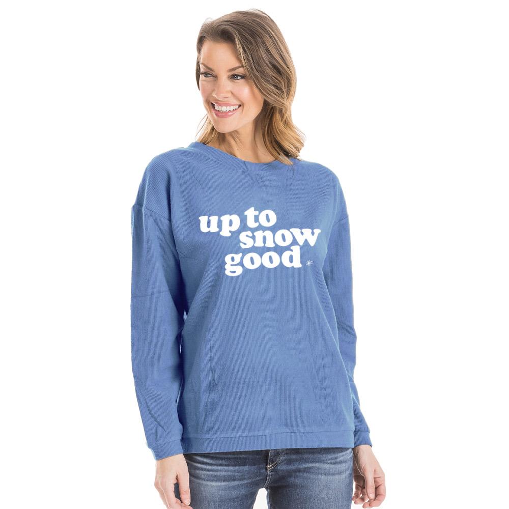 Up to Snow Good Corded Sweatshirt