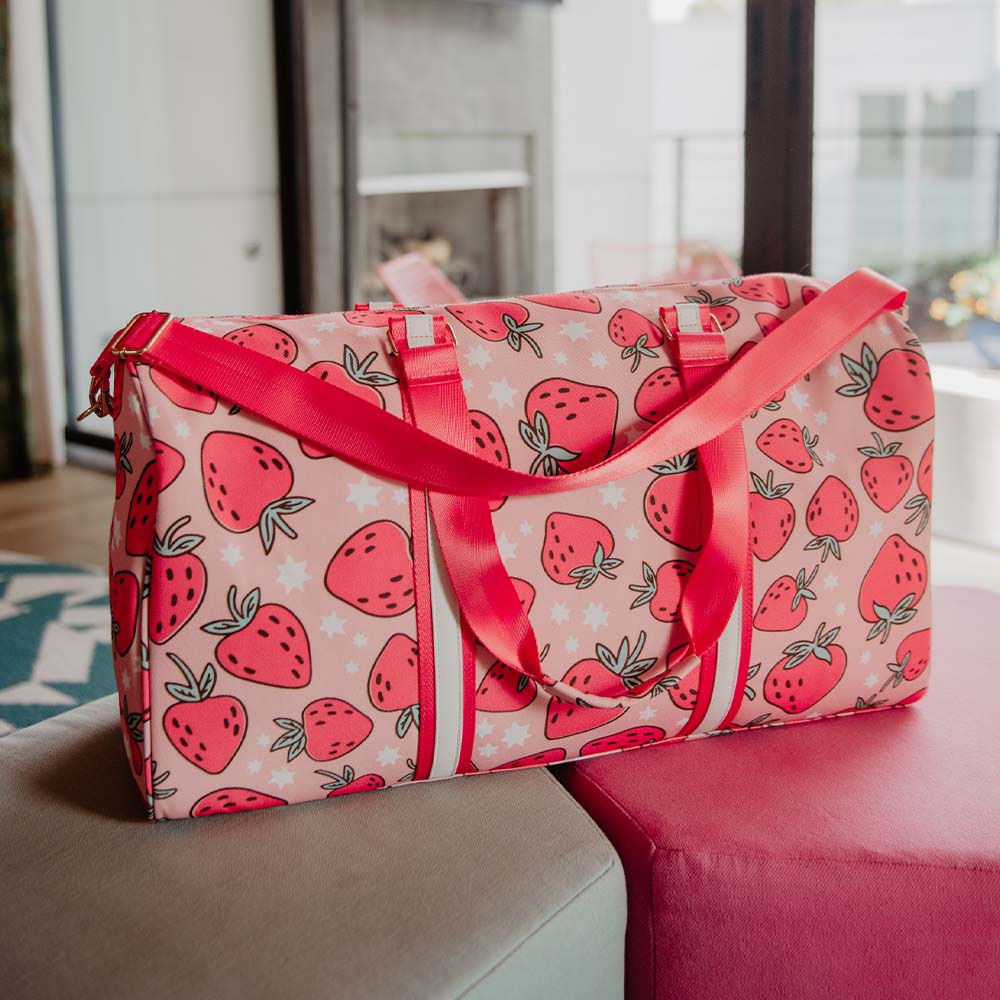 Strawberry Weekender Wholesale Duffel Bag