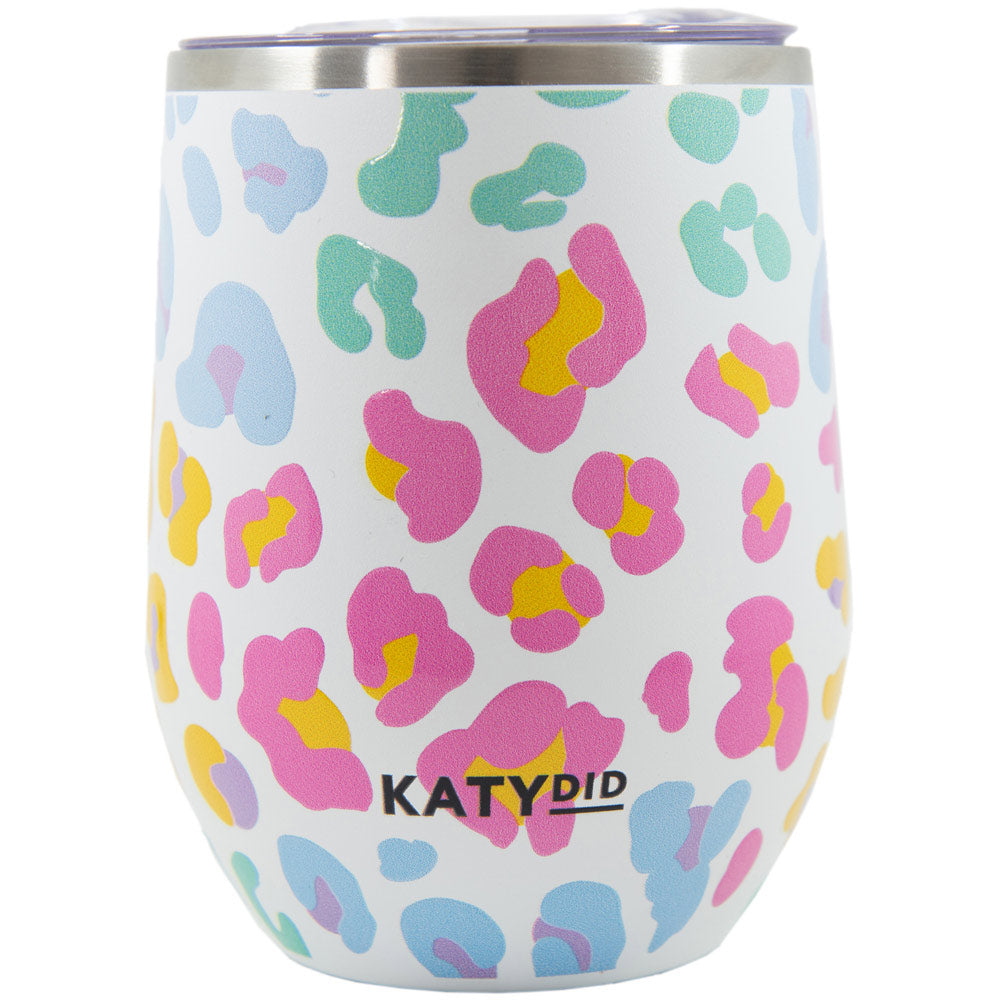 Pastel Leopard Katydid Tumbler