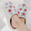 Lilac Daisy All Over House Wholesale Slippers