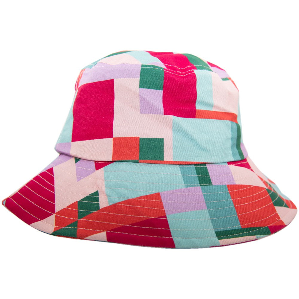 Color Block Wholesale Bucket Hat